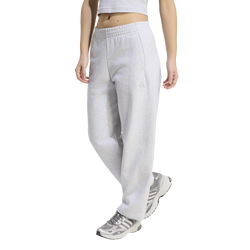Dames Broeken - adidas Kit Small Logo Barrel Joggers - Light Grey Heather-Light Grey Heather