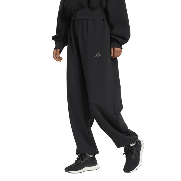 Soft Lux Loose Pants Damen Hosen - Schwarz - Größe 40 - Poly Mesh Black 40