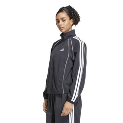 Donna Track Tops - adidas Iconic Woven 3-Stripes Track Top - Black-White