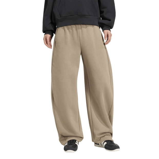 Essentials Contemporary Barrel Joggers Damen Hosen - Beige - Größe 34 - Baumwoll-Jersey Beige 34