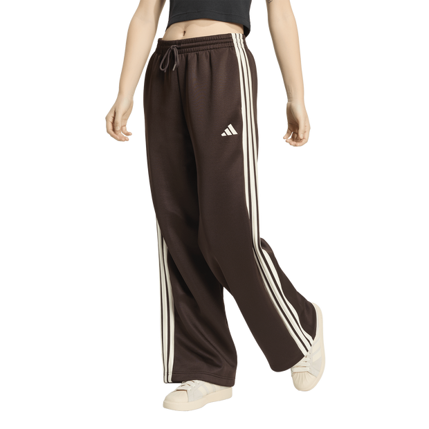 Stadium 3-stripes Track Pants Damen Hosen - Braun - Größe 34 - Poly Mesh Brown 34