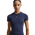 Nike One Fitted T-shirt - Women T-Shirts Midnight Navy-White