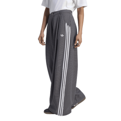 Damen Hosen - adidas Checks Loose - Black-Grey Three-Utility Black