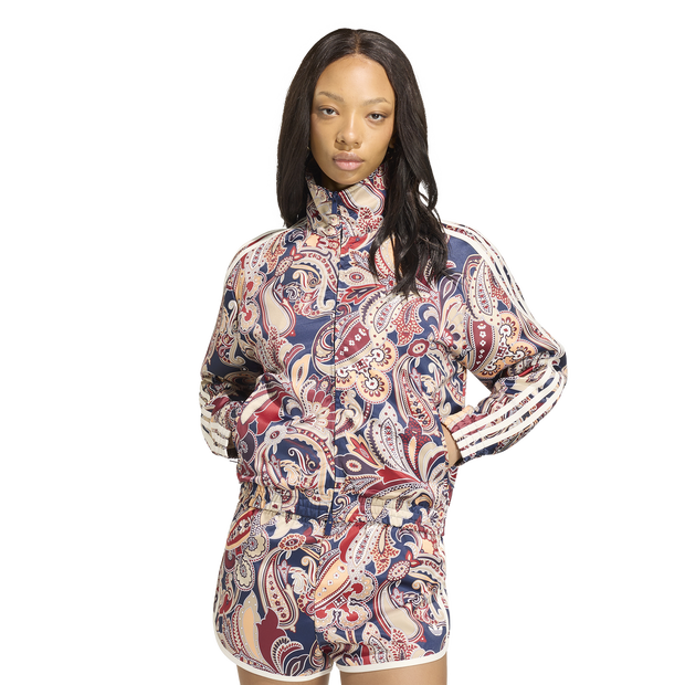 Adidas Liberty London Firebird Satin Track Top, Women's  Mesh Track-Tops,  Size XS (4-6)
