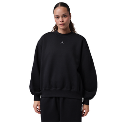 Dames Sweatshirts - Jordan Brooklyn Fleece Crew-neck Sweatshirt - Black-Black