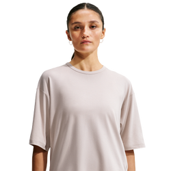 Dames T-Shirts - Nike 24.7 Impossiblysoft Dri-fit T-shirt - Cream Ii-College Grey