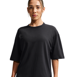 Women T-Shirts - Nike 24.7 Impossiblysoft Light Dri-fit T-shirt - Black-Dark Smoke Grey