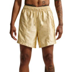Femme Shorts - Nike A'Ja Wilson Dri-fit Basketball Shorts - Team Gold-Wheatgrass