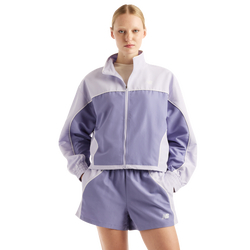 Damen Jackets - New Balance Trackside Woven Jacket - Dark Smoked Violet-Dark Smoked Violet