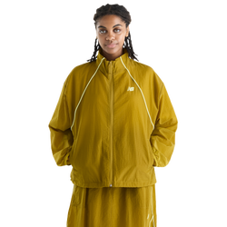 Women Jackets - New Balance Sport Legacy Jacket - Basil Oil-Basil Oil
