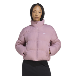 Women Jackets - adidas Short Padded Jacket - Magic Mauve-Magic Mauve
