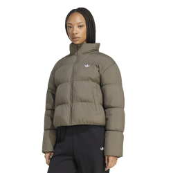 Women Jackets - adidas Short Padded Jacket - Branch-Branch