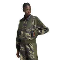 Mujer Jackets - adidas Eqt Aop Bomber Jacket - Night Cargo-Multicolor