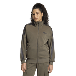 Women Track Tops - adidas Firebird Track Top Loose - Branch-Utility Black