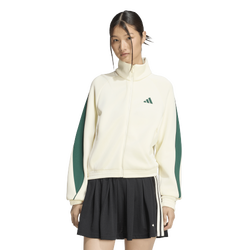 Dames Track Tops - adidas Stadium Tracktop - Ivory-Ivory