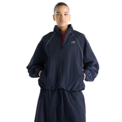 Women Jackets - New Balance Sport Legacy Jacket - Dark Night-Dark Night