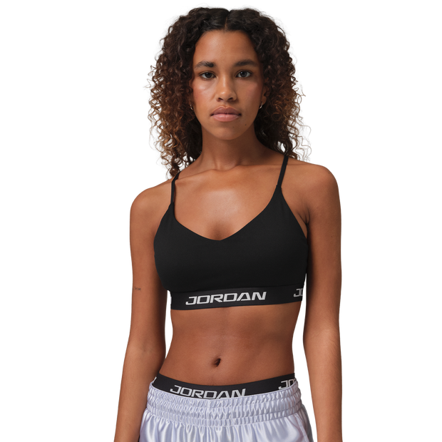 Nike Donna Nero Bra Imbottito Regolabile Black/White Da - Immagine 2