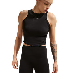 Women Leggings - Nike One High-waisted Biker Shorts - Black-White