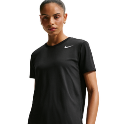 Women T-Shirts - Nike Dri-fit T-shirt - Black-White