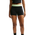 Nike Pro Mid-rise Biker Shorts - Women Leggings Black-Barely Volt