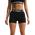 Nike Pro Mid-rise Biker Shorts - Women Leggings Black-White
