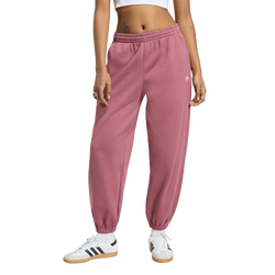 Damen Hosen - adidas Essentials Loose Fleece Joggers - Burgundy-Burgundy
