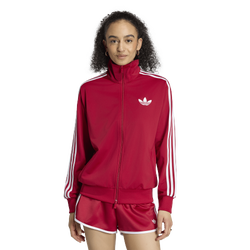 Damen Tracksuits - adidas Firebird Track Top Loose - Team Victory Red-White