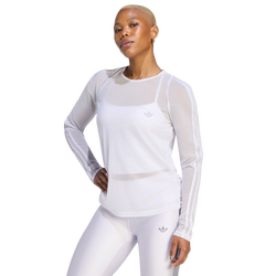 Donna T-Shirts - adidas Originals Sport Longsleeve Shirt - Frozen Purple-Frozen Purple