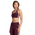 adidas Originals Sport Medium Support Bra - Femme Debardeurs & Brassieres Maroon-Maroon