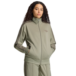 Women Tracksuits - adidas Firebird Track Top Loose - Silver Pebble-Branch