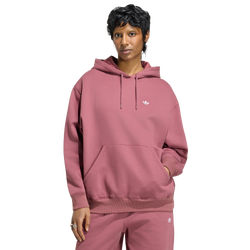 Dames Hoodies - adidas Essentials Oversized Fleece Hoodie - Burgundy-Burgundy