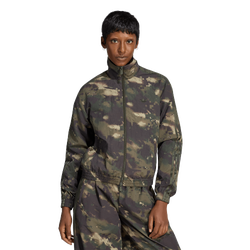 Donna Tracksuits - adidas Camouflage Loose Track Top - Night Cargo-Aurora Coffee