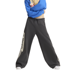 Dames Broeken - adidas Adisignature Ny Wide Leg Joggers - Utility Black-Utility Black