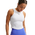 Nike One Fitted Dri-fit Cropped Tank Top - Damen T-Shirts White-Black