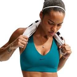 Women Sport Bras/Sport Vests - Nike Universa Medium-support Padded Sport Bra - Bright Spruce-Bright Spruce