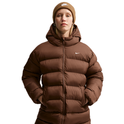 Women Jackets - Nike Sportswear Loose Therma-fit Hooded Parka - Cacao Wow-Sail