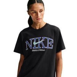 Dames T-Shirts - Nike Sportswear Oversized T-shirt - Black-Black
