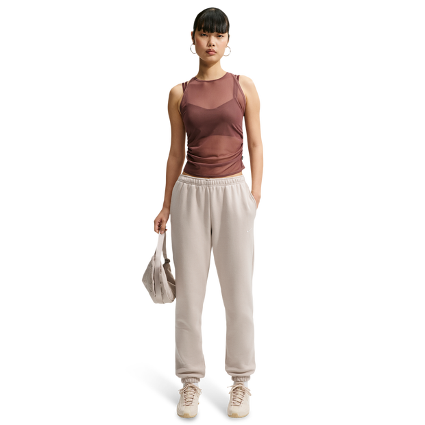Nike Mujer Beige Studio Pantalón S - Imagen 4