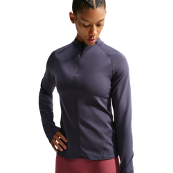 Women Track Tops - Nike Universa 1/4-Zip Long-sleeve Top - Gridiron-Gridiron