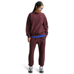 Femme Pantalons - Nike Studio Fleece Oversized High-rise Joggers - Mystic Dates-Sail