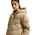 Nike Sportswear Storm-fit Hooded Down Jacket - Women Jackets Parachute Beige-Dark Hazel