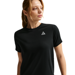 Dames T-Shirts - Nike Acg Dri-fit Short-sleeve Trail Running Top - Black-Summit White