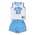 Jordan 23 Jsy Summer Set - Baby Tracksuits University Blue-University Blue-University Blue