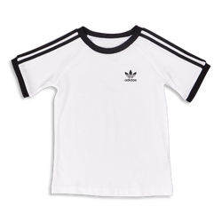 Neonati e piccoli T-Shirts - adidas Adicolor 3Stripes Shortsleeve Tee - White-Black