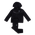 Nike Tech Fleece - Baby Tracksuits Black-Black-White