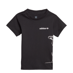 Baby T-Shirts - adidas Goofy - Black-Black