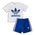 adidas Set - Baby Tracksuits White-Woyal Blue