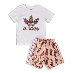 Baby Tracksuits - adidas Originals Set - White-Glow Pink