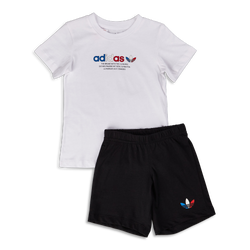 Baby Tracksuits - adidas Originals Set - White-Black