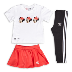 Bebes Tracksuits - adidas Disney - White-Core Pink-Black